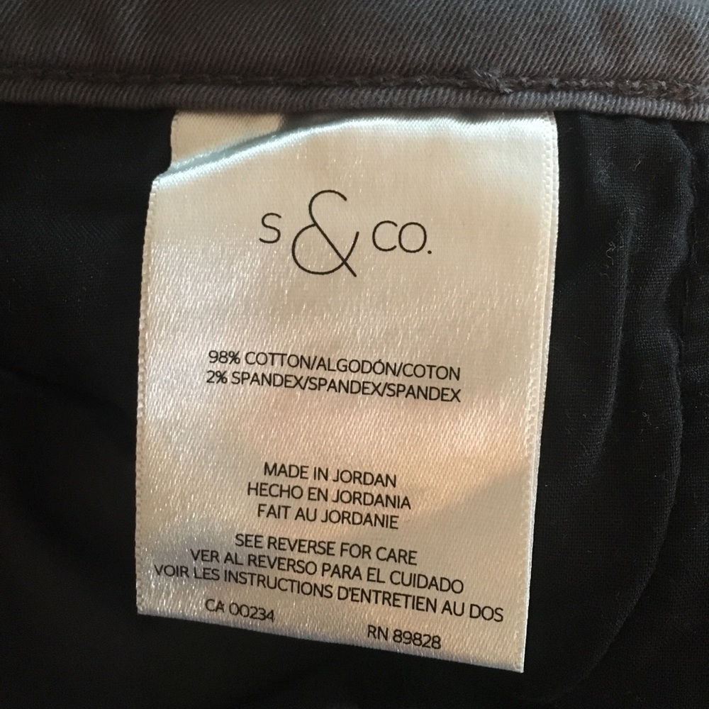 Style & Co Gray Skinny Jeans - Picture 7 of 7